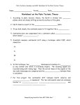 Worksheet on the Plate Tectonic Theory
