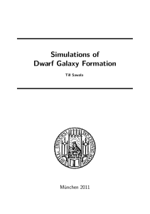 Simulations of Dwarf Galaxy Formation