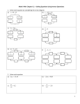 1 Math 9 HW: Chapter 6.1 – Solving Equations Using Inverse