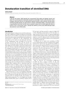 Denaturation transition of stretched DNA