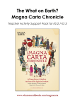 The What on Earth? Magna Carta Chronicle