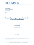 Expanding Energy Cooperation in the Western Hemisphere