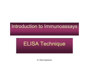 Introduction to Immunoassays