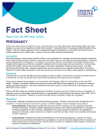Pregnancy Fact Sheet - Crohn`s and Colitis Foundation of America