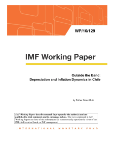 Outside the Band: Depreciation and Inflation Dynamics in Chile
