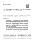 Effect of p53 codon 72 polymorphism on the survival