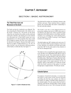 MCWP 3-16.7 Chapter 7: Astronomy