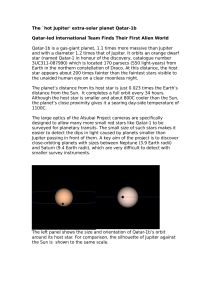 Further Information - ASTRONOMY GROUP – University of St Andrews