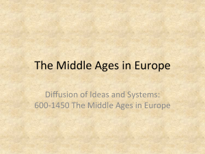 Middle Ages PPT - McKinney ISD Staff Sites