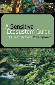 A Sensitive Ecosystem Guide - Salt Spring Island Conservancy