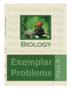 Biology Exemplar Problems
