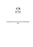 Legislative Council Elections Bill 2017