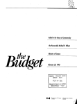 The Budget 1990
