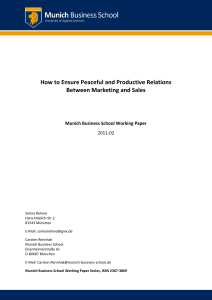 How to Ensure Peaceful and Productive Relations Between