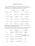 Take-Home Test 1: Answers