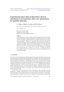 Experimental observation of dissociative electron attachment to S2O