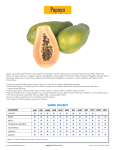 Papayas - Produce Blue Book