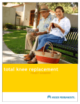 Total Knee Replacement Patient Handbook