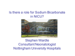 Is there a role for Sodium Bicarbonate in NICU?