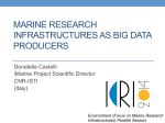 marine research infrastructures as big data producers