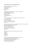 Practice Quiz (Chapter 25 Electromagnetic Induction) 1) Thrust a