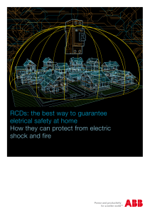 RCDs: the best way to guarantee eletrical safety at home