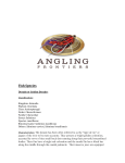 Fish Species - Angling Frontiers