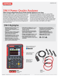 DM-5 Power Quality Analyzer