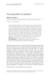 The temporalities of capitalism - Oxford Academic