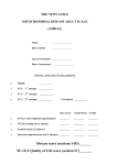 THE MITOCHONDRIAL DISABILITY ASSESSMENT SCALE (MIDAS)