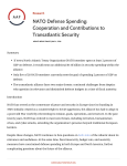 NATO Defense Spending: Cooperation and Contributions to