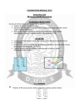 FOUNDATION MODULE 2012