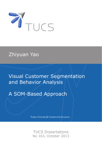 Zhiyuan Yao Visual Customer Segmentation and Behavior