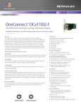 Emulex OCe11102-FX Dual Port 10Gb CNA