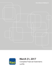 Complete Financial Statements (IFRS) - 1Q2017