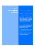 Chapter Ten APPROXIMATING FUNCTIONS
