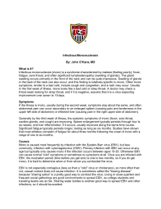 Infectious mononucleosis
