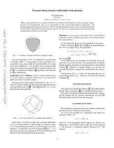arXiv:math/9809165v3 [math.MG] 17 Jun 1999