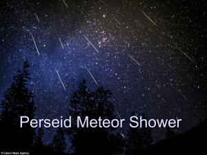 Perseid Meteor Shower - Fraser Heights Chess Club