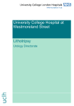 University College Hospital at Westmoreland Street Lithotripsy