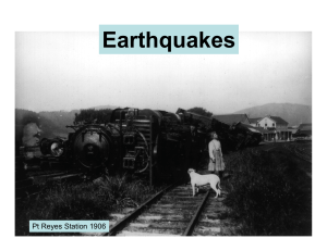 Earthquakes - Napa Valley College