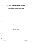 KABC Operations - Kickin` Asphalt Bicycle Club