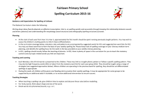 Fairlawn Literacy Curriculum 2015