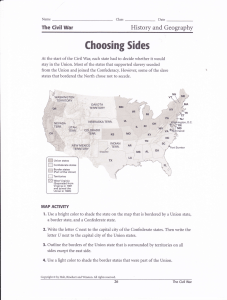 Choosing Sides - Northview Middle School