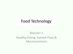 Essential Nutrition and Healthy Eating Revision