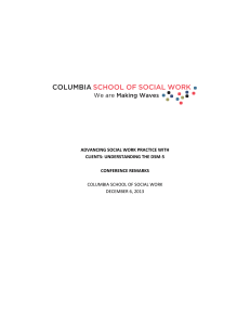 conference proceedings - Columbia University School of Social Work