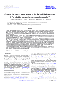Herschel far-infrared observations of the Carina Nebula complex⋆