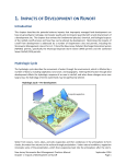 1. impacts of development on runoff