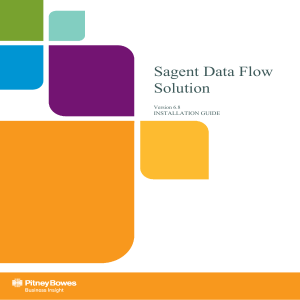 Sagent Data Flow Solution