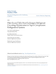 Plate-fin and Tube Heat Exchangers Refrigerant - Purdue e-Pubs